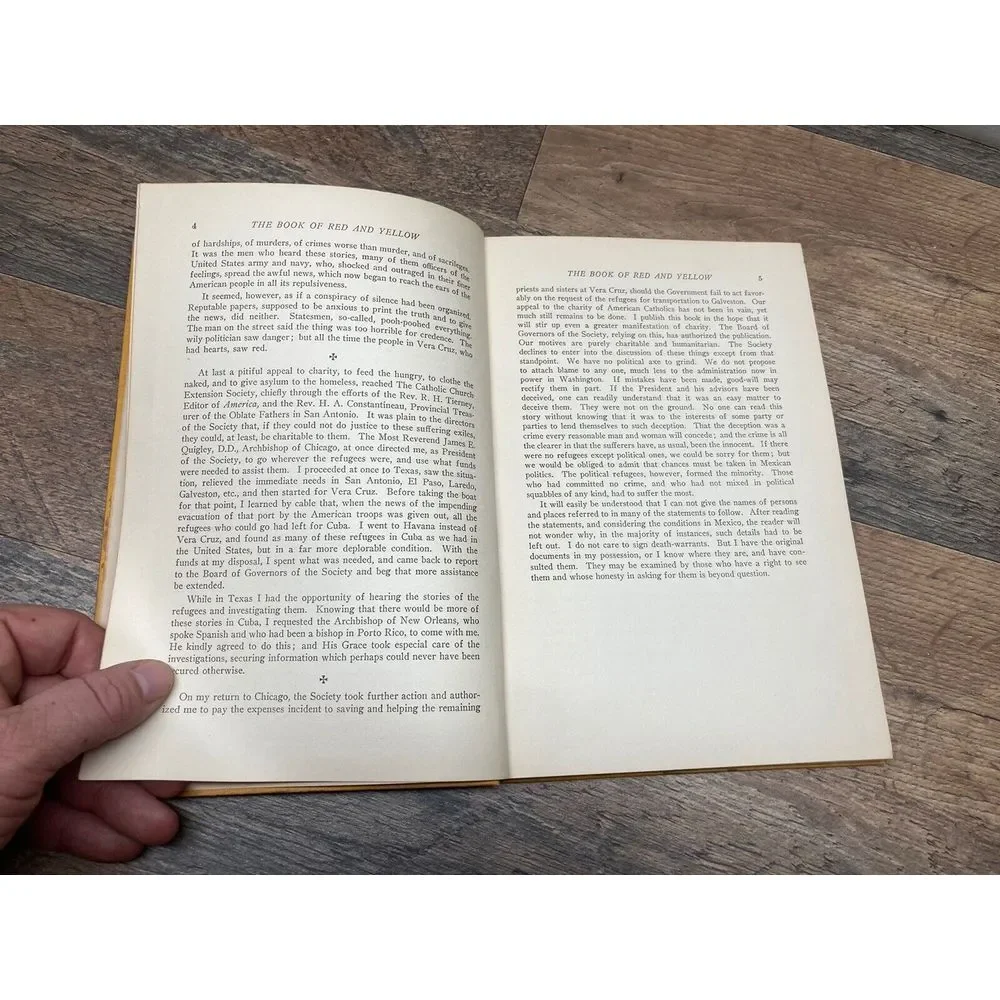 *SIGNED* The Book of Red and Yellow  Being the‎ Story of Blood and a Yellow
